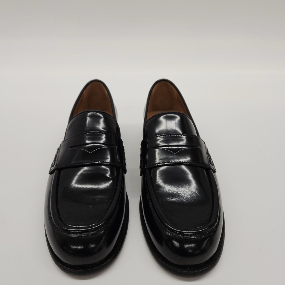 Thursday Boot Company Black Leather Slip-Ons